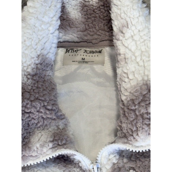 BETSEY JOHNSON PERFORMANCE JACKET womens medium SHERPA lined LIGHTWEIGHT WARM - Picture 3 of 6